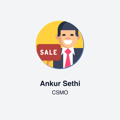Ankur Sethi - CSMO & Co-Founder