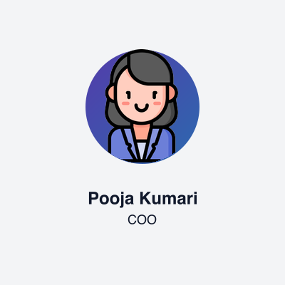 Pooja Kumari - COO & Co-Founder